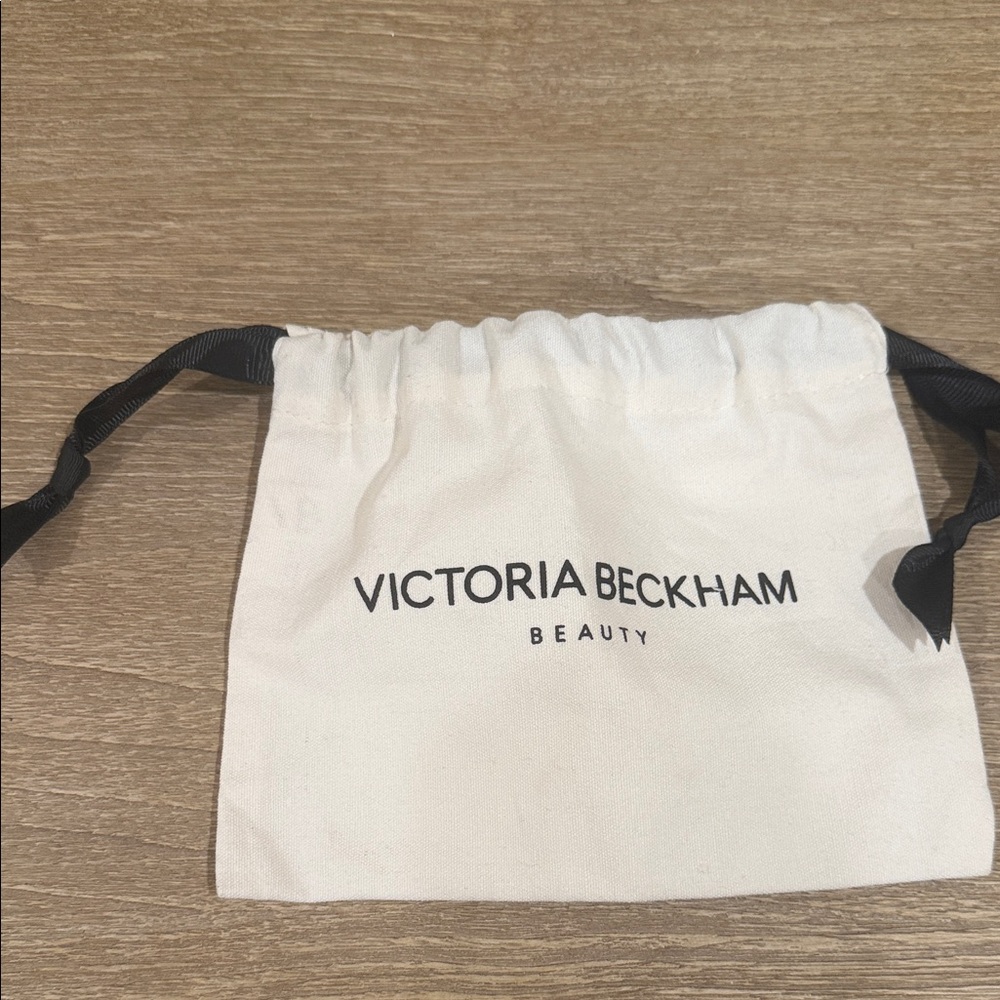 Victoria Beckham Canvas Drawstring Cosmetic Bag